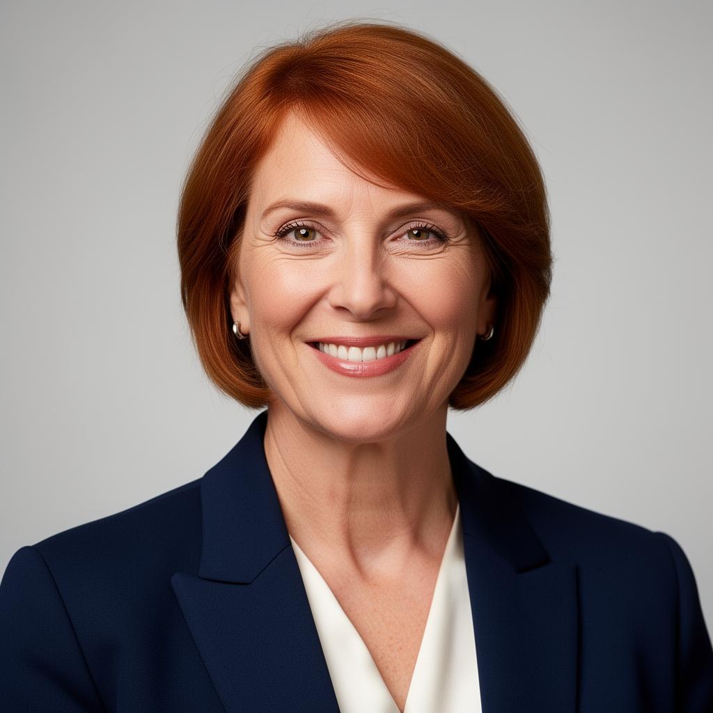 Portrait of Elena Marsh, Chief Executive Officer